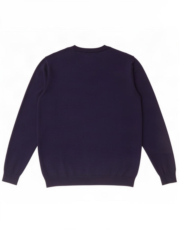 U.S. Polo Assn. Mens Crew Neck Jumper Sweater Medium Navy Blue