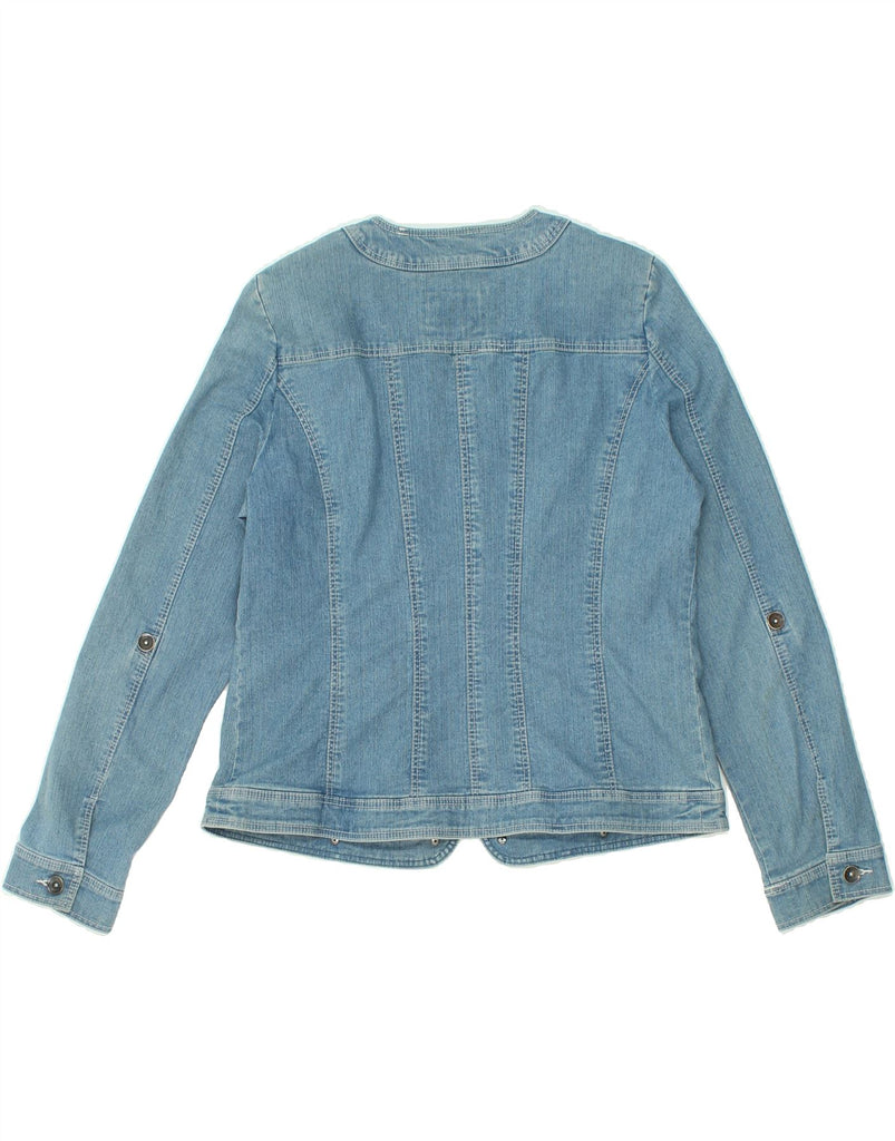 CANDA Womens Denim Jacket EU 42 Large Blue Cotton | Vintage Canda | Thrift | Second-Hand Canda | Used Clothing | Messina Hembry 