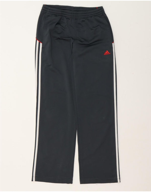 Adidas Boys Tracksuit Trousers 13-14 Years  Grey Polyester