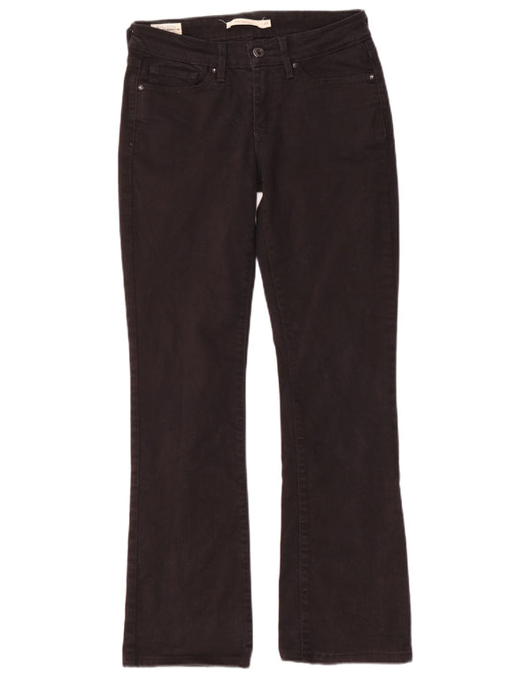 Levi's Womens 715 Bootcut Jeans W27 L28 Black