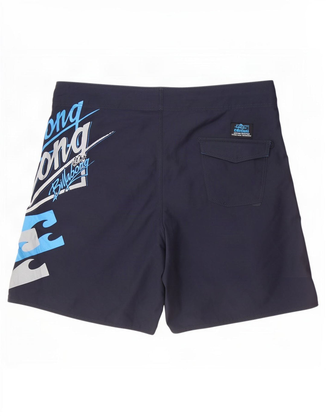 Billabong Mens Graphic Swimming Shorts XL Navy Blue Polyester