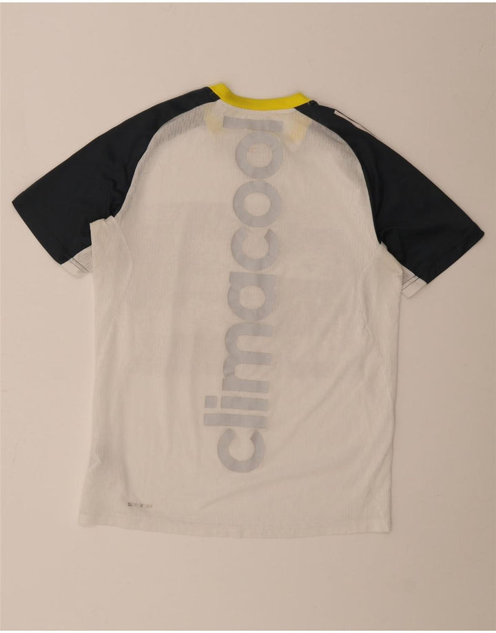 Adidas Mens Climacool Graphic T-Shirt Top Medium White Colourblock