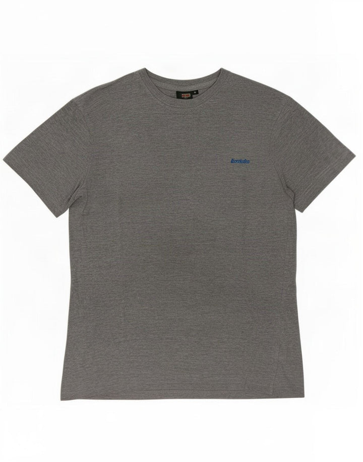 Invicta Mens T-Shirt Top Medium Grey Cotton