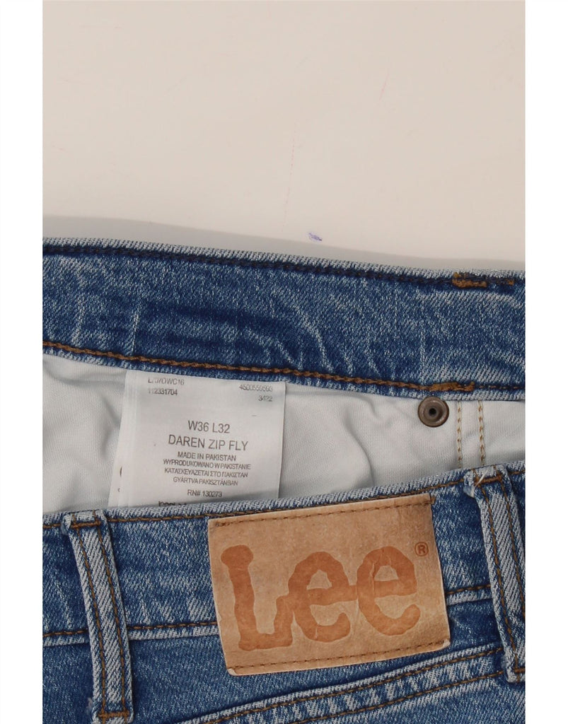 LEE Mens Daren Zip Fly Slim Jeans W36 L32 Blue Cotton Vintage Lee and Second-Hand Lee from Messina Hembry 