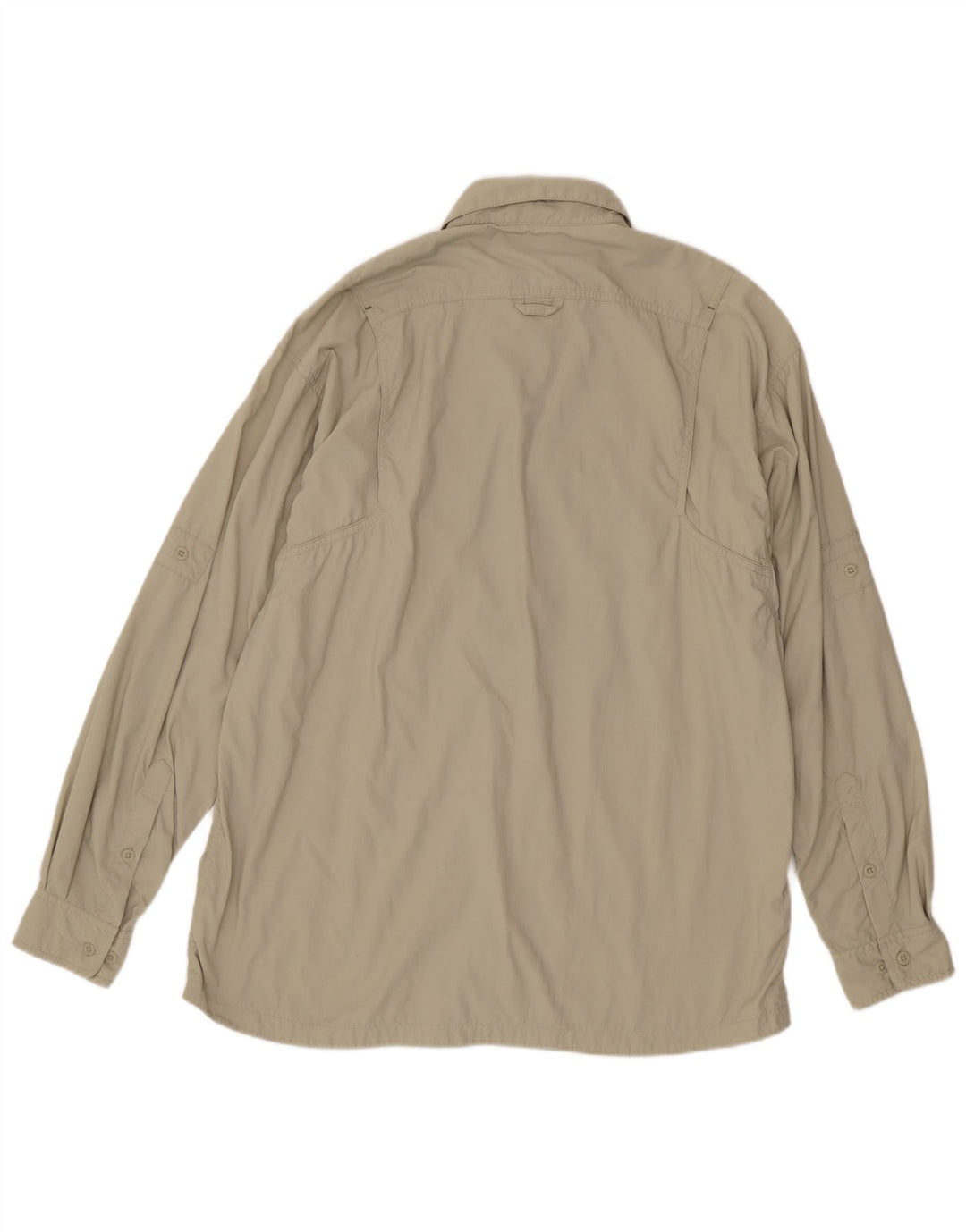 Columbia Mens Shirt XL Beige Nylon