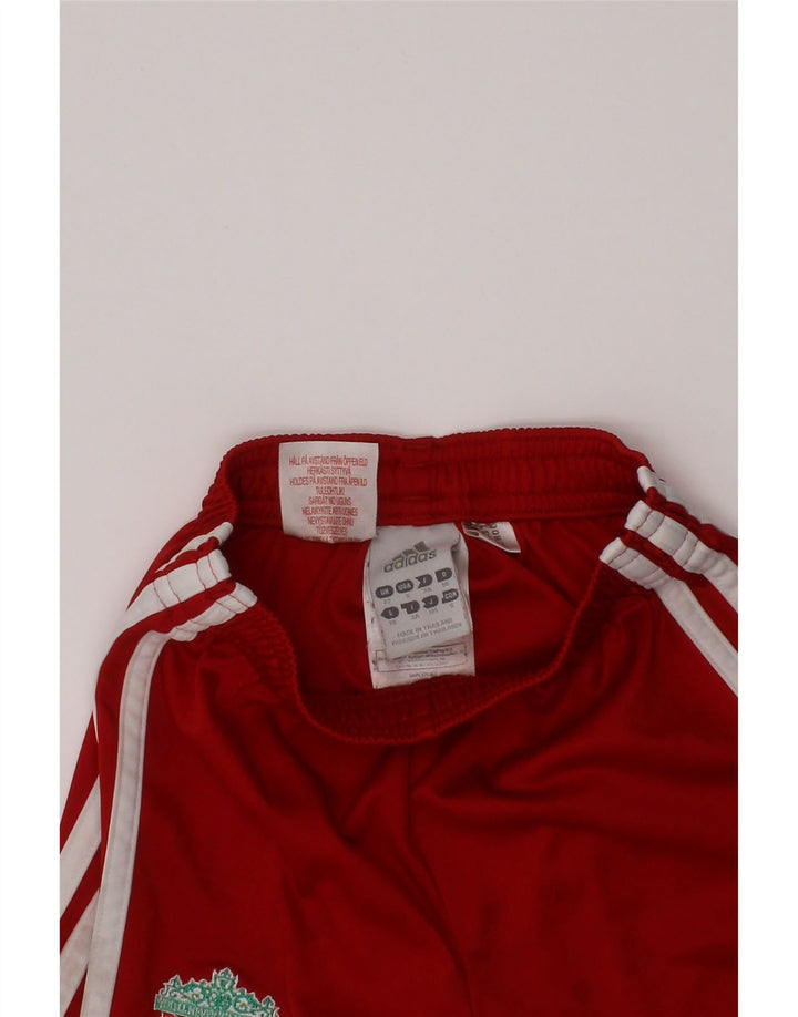 ADIDAS Boys Liverpool Sport Shorts 2-3 Years  Red Polyester
