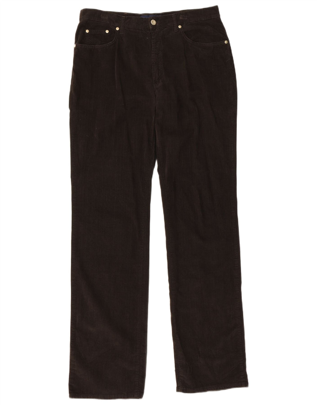 TRUSSARDI Mens Straight Jeans IT 48 Medium W32 L34 Black Cotton