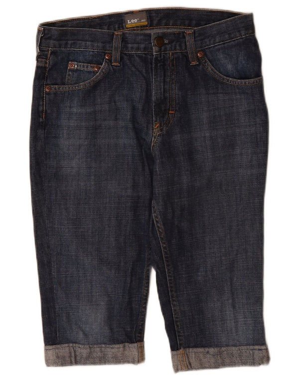 Lee Boys Scott Denim Shorts 13-14 Years W28  Navy Blue Cotton