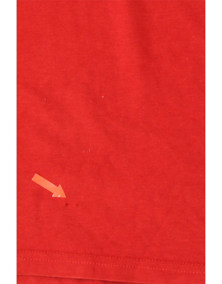 Superdry Mens Graphic T-Shirt Top Medium Red Cotton