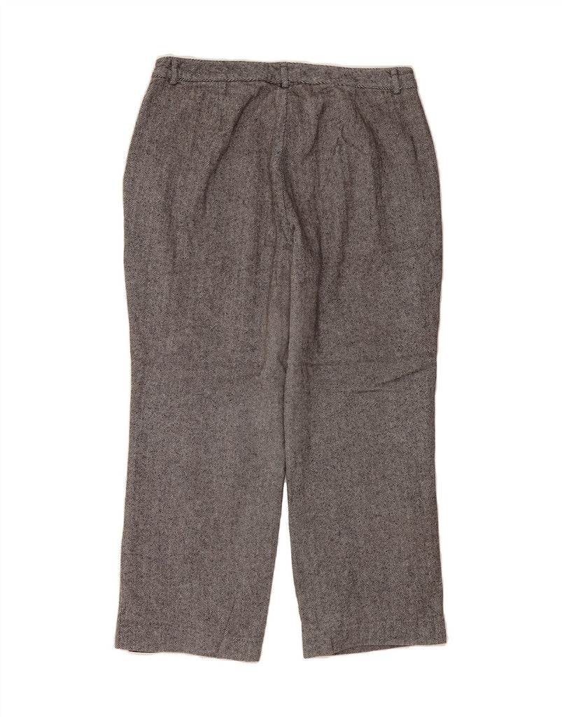 L.L.BEAN Womens Classic Fit Chino Trousers US 14 XL W36 L27 Grey Vintage L.L.Bean and Second-Hand L.L.Bean from Messina Hembry 