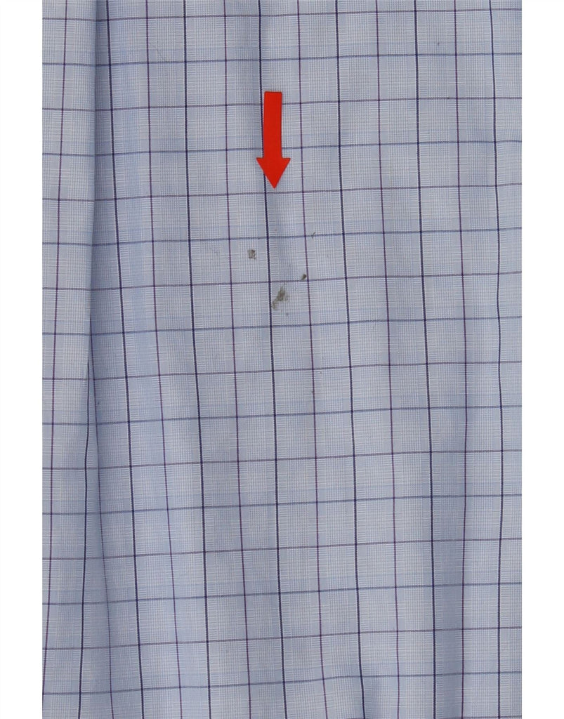 BROOKS BROTHERS Mens Regent Shirt Size 16 1/2 Large Blue Check Cotton Vintage Brooks Brothers and Second-Hand Brooks Brothers from Messina Hembry 