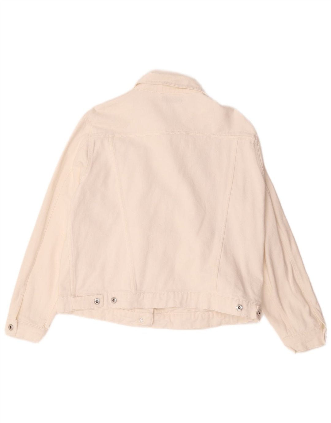 Calliope Womens Denim Jacket UK 18 XL White