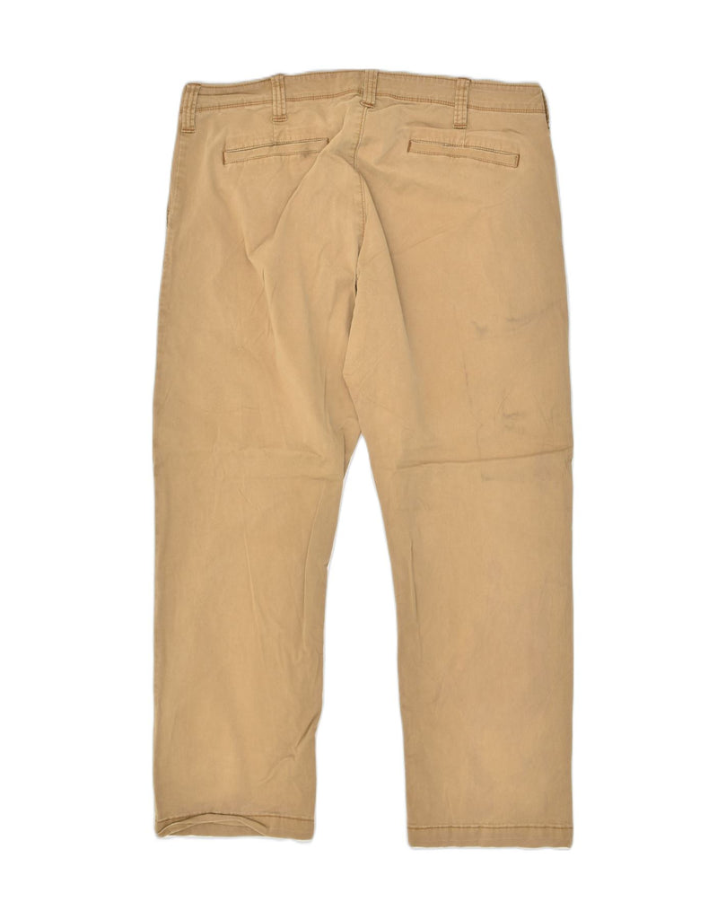 LEE Mens Straight Chino Trousers W38 L30  Beige Cotton | Vintage Lee | Thrift | Second-Hand Lee | Used Clothing | Messina Hembry 