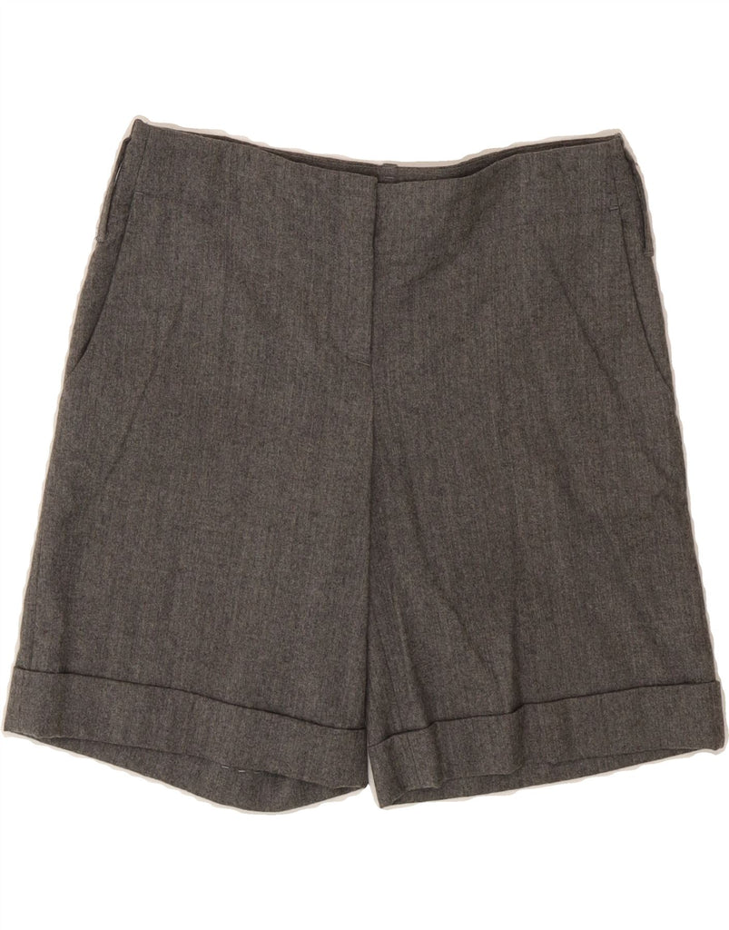 MASSIMO DUTTI Womens Chino Shorts EU 38 Small W30  Grey Wool Vintage Massimo Dutti and Second-Hand Massimo Dutti from Messina Hembry 