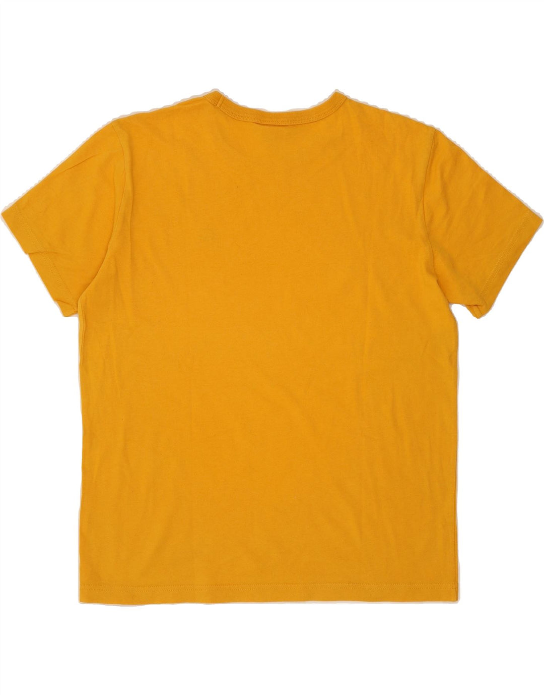 CHAMPION Mens T-Shirt Top Small Yellow Vintage Champion and Second-Hand Champion from Messina Hembry 