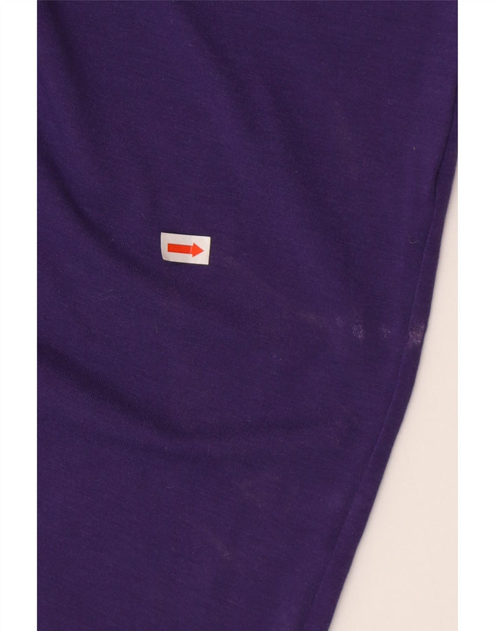 Under Armour Mens Tigers Graphic T-Shirt Top 2XL Purple Polyester