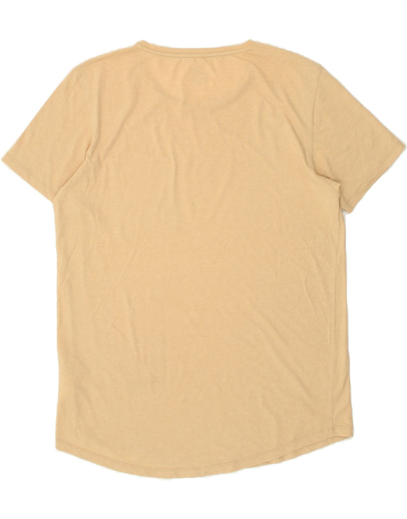 LEE Mens T-Shirt Top Large Beige Cotton | Vintage Lee | Thrift | Second-Hand Lee | Used Clothing | Messina Hembry 