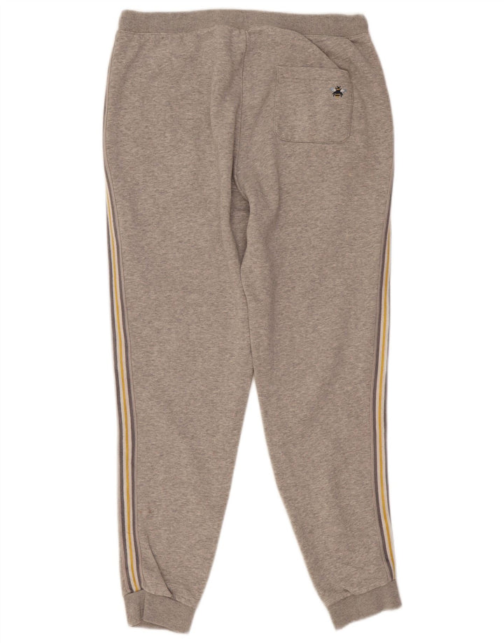 Joules Womens Tracksuit Trousers Joggers UK 12 Medium Grey Flecked