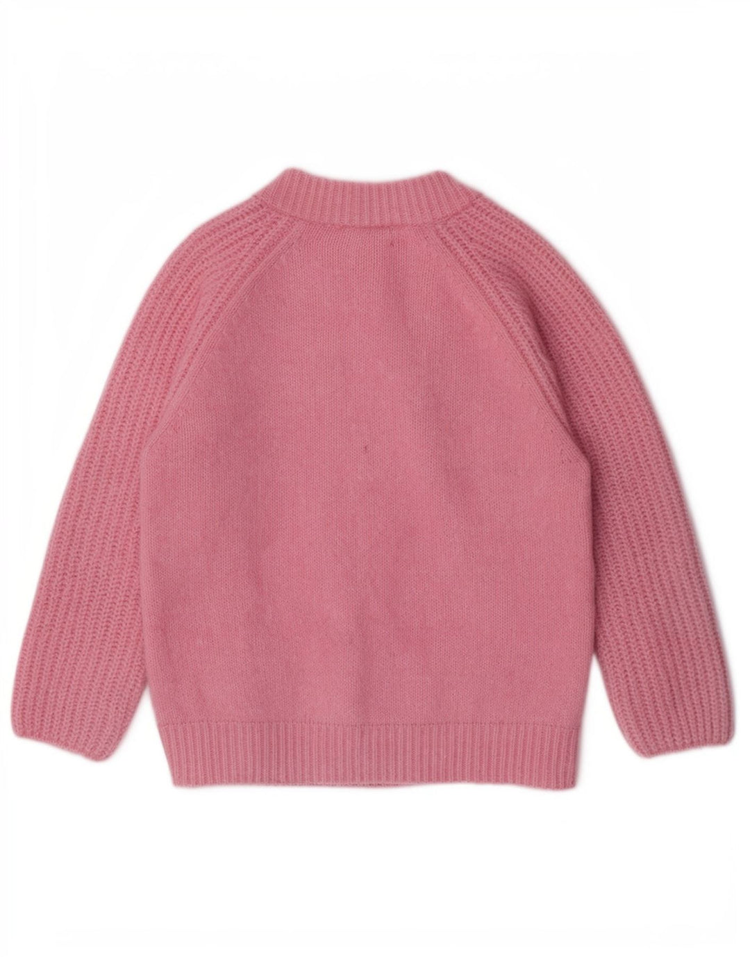 Vintage Womens Cardigan Sweater UK 14 Medium Pink