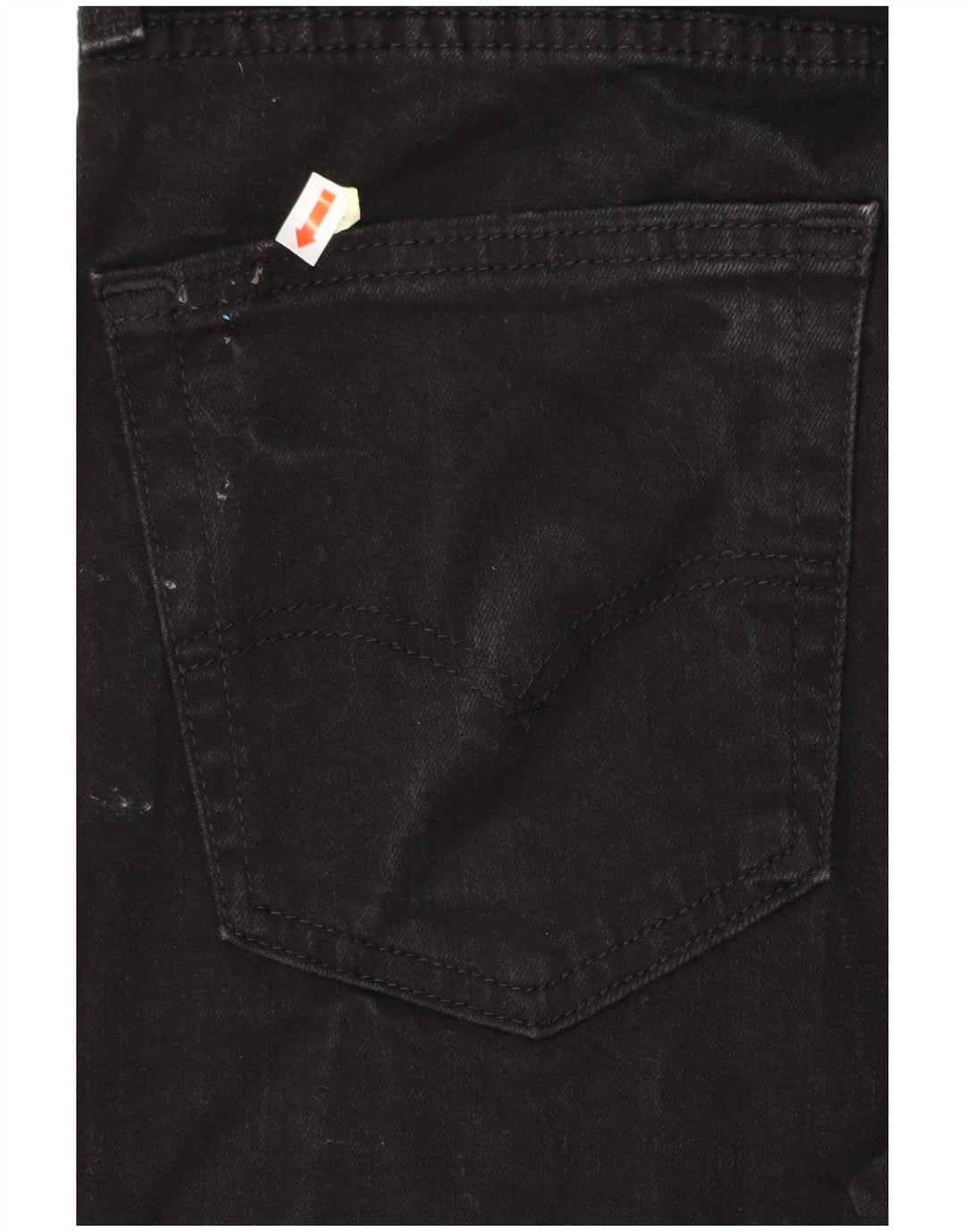 LEVI'S Mens 512 Slim Tapered Jeans W34 L32 Black Cotton