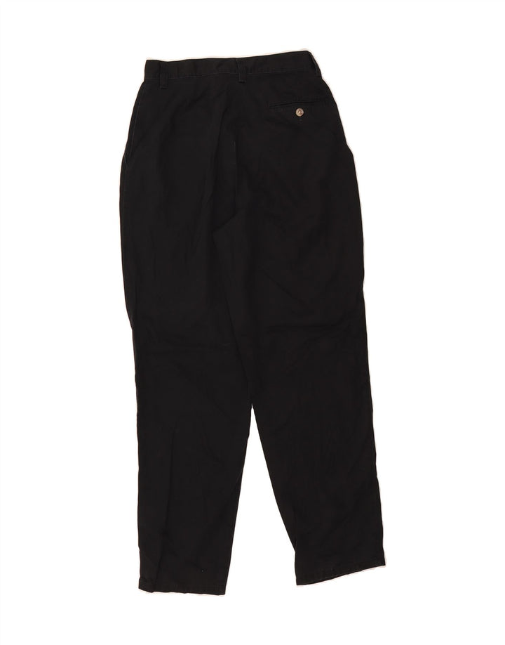 EDDIE BAUER Womens Classic Fit Chino Trousers US 8 Medium W26 L30 Black Vintage Eddie Bauer and Second-Hand Eddie Bauer from Messina Hembry 