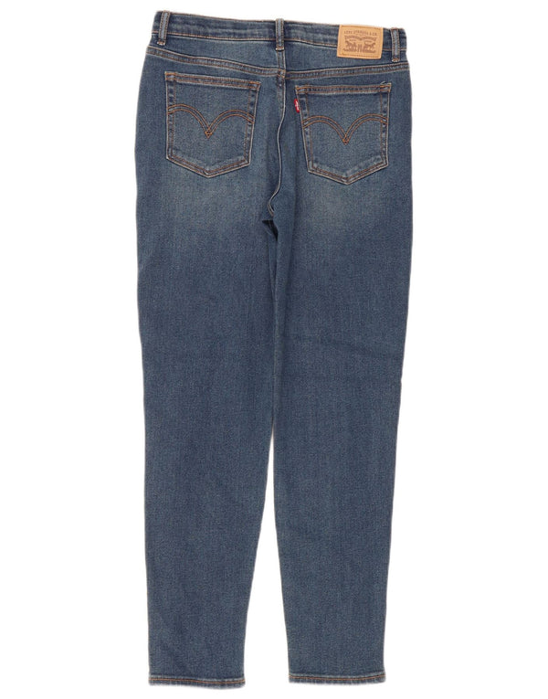 Levi's Girls Distressed Skinny Jeans 15-16 Years W30 L28 Blue Cotton