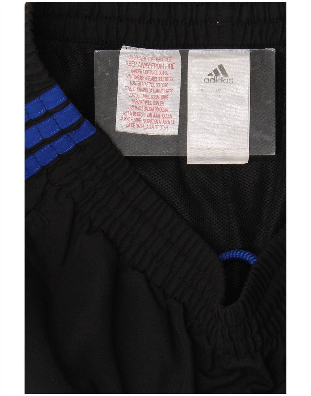 ADIDAS Boys Tracksuit Trousers Joggers 15-16 Years  Black Polyester
