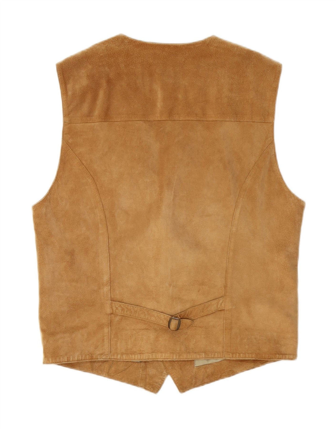 Rover&Lakes Mens Suede Waistcoat IT 50 Medium Beige