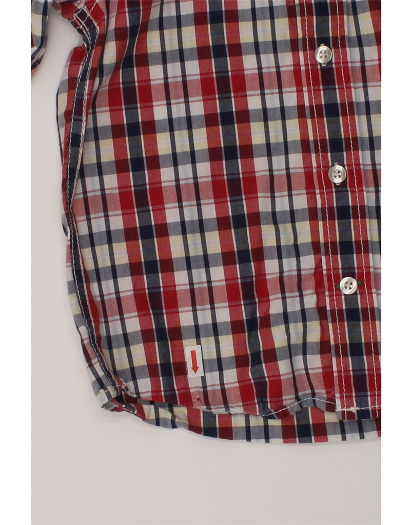 TOMMY HILFIGER Boys Shirt 4-5 Years Red Check Cotton | Vintage Tommy Hilfiger | Thrift | Second-Hand Tommy Hilfiger | Used Clothing | Messina Hembry 