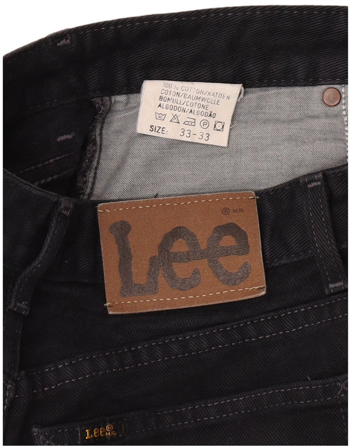 Lee Womens Tapered Jeans W33 L30 Navy Blue Cotton