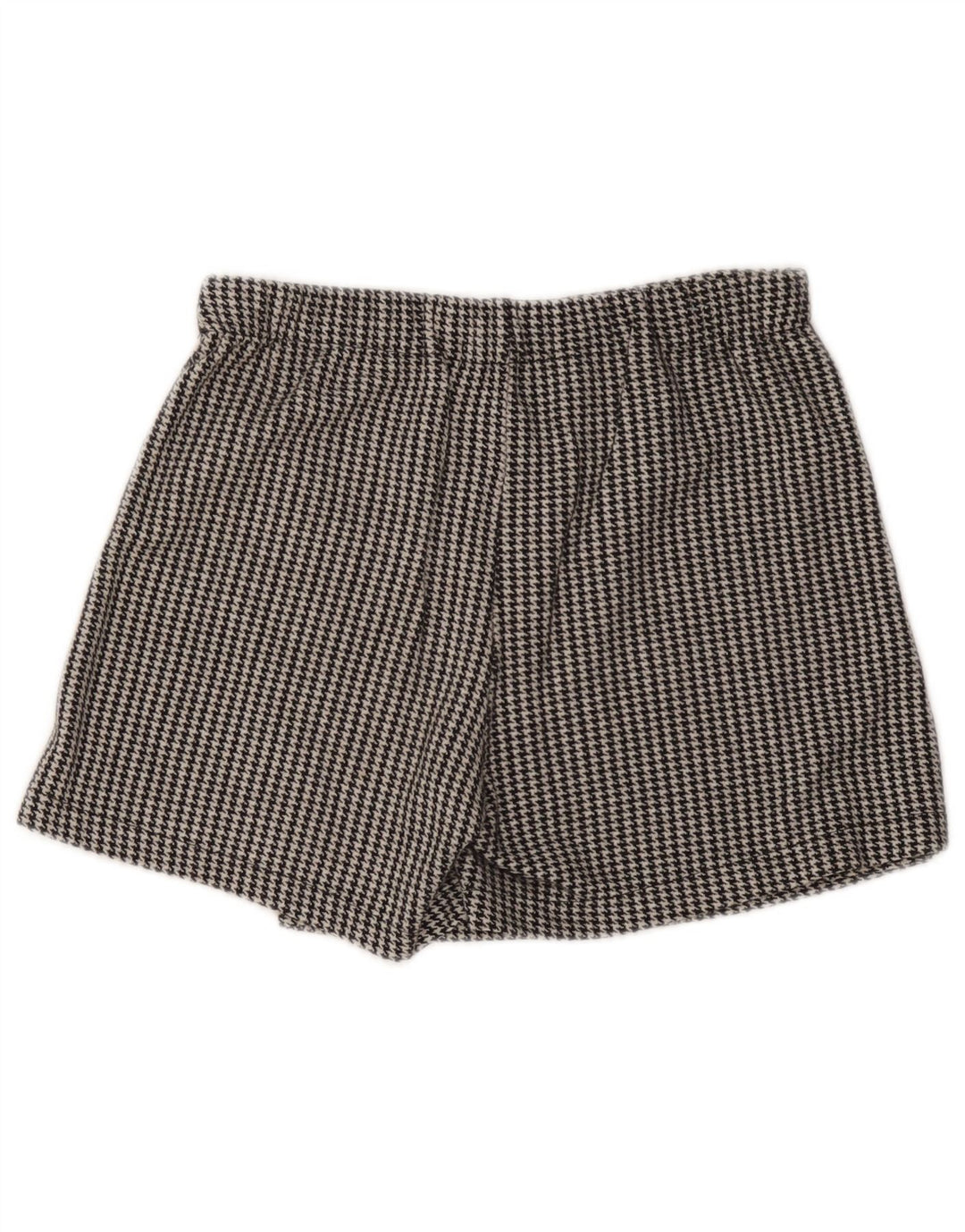 ZARA Girls Skort 11-12 Years W24  Black Houndstooth Cotton