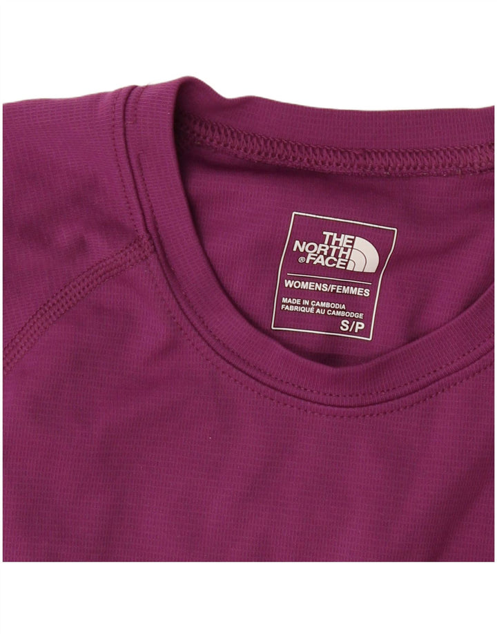 The North Face Womens T-Shirt Top UK 10 Small Purple