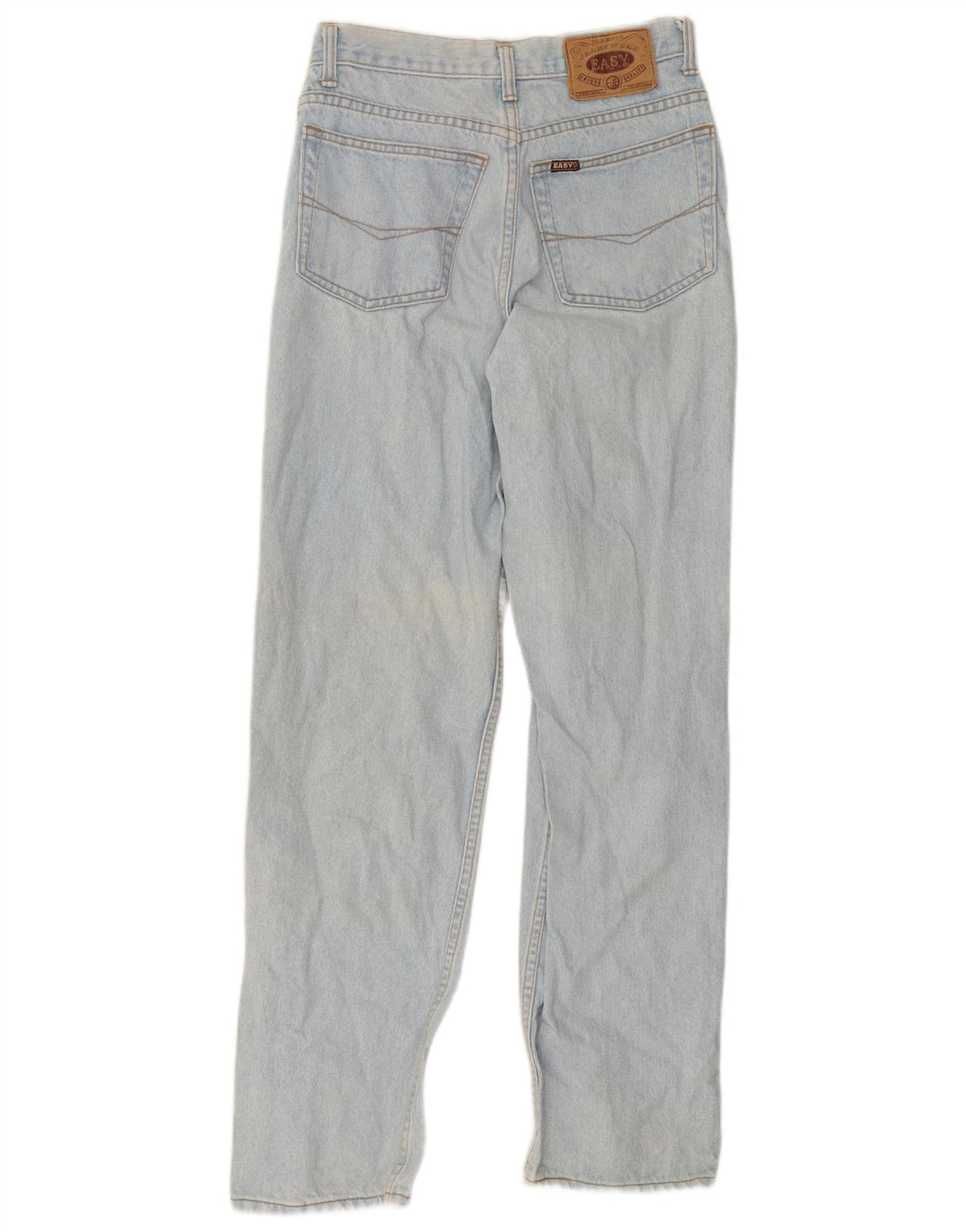 Trademark Mens Straight Jeans W30 L32 Blue Cotton