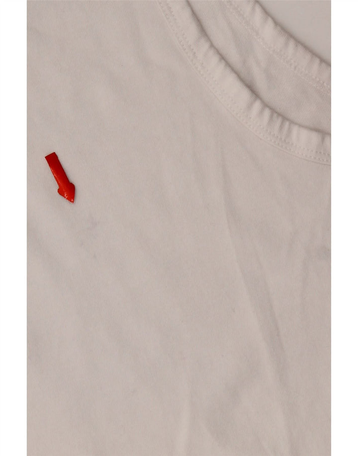 Nike Mens Vest Top Large White Cotton