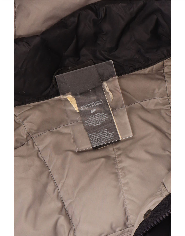 THE NORTH FACE Womens Oversized Hooded Padded Coat UK 10 Small Navy Blue