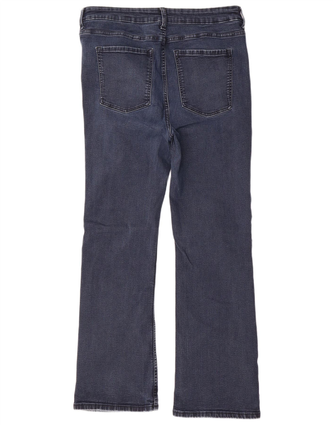 Marks & Spencer Womens Regular Fit Bootcut Jeans UK 16 Large W34 L28 Blue