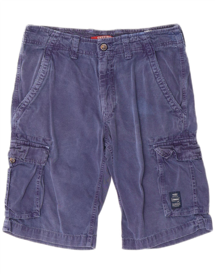 CARRERA Mens 618 Cargo Shorts IT 46 Small W31  Blue Cotton Vintage Carrera and Second-Hand Carrera from Messina Hembry 