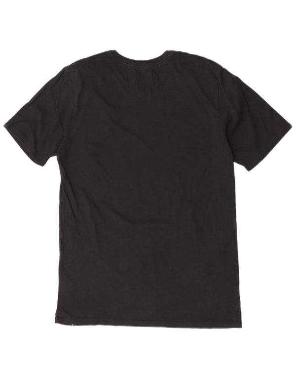 Jordan Mens Standard Fit T-Shirt Top Medium Black Cotton