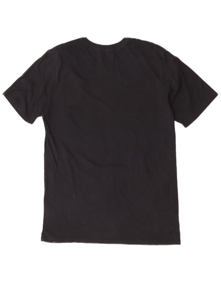 Jordan Mens Standard Fit T-Shirt Top Medium Black Cotton