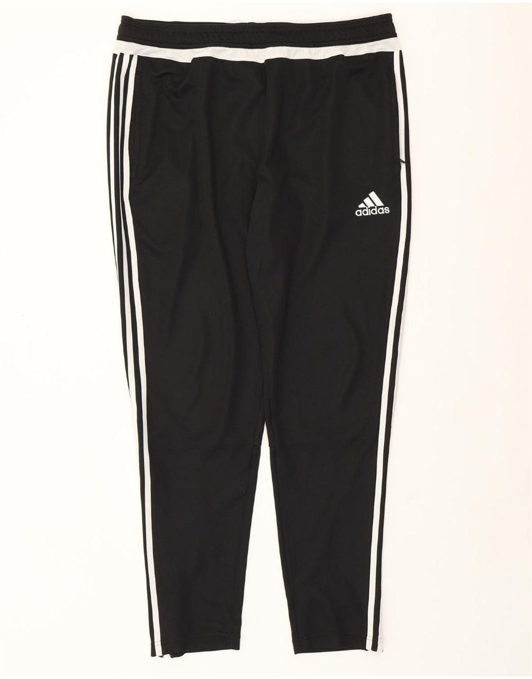 ADIDAS Mens Climacool Tracksuit Trousers XL Black Colourblock Polyester