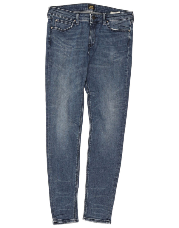 Lee Womens Scarlett Skinny Jeans W31 L31 Blue Cotton