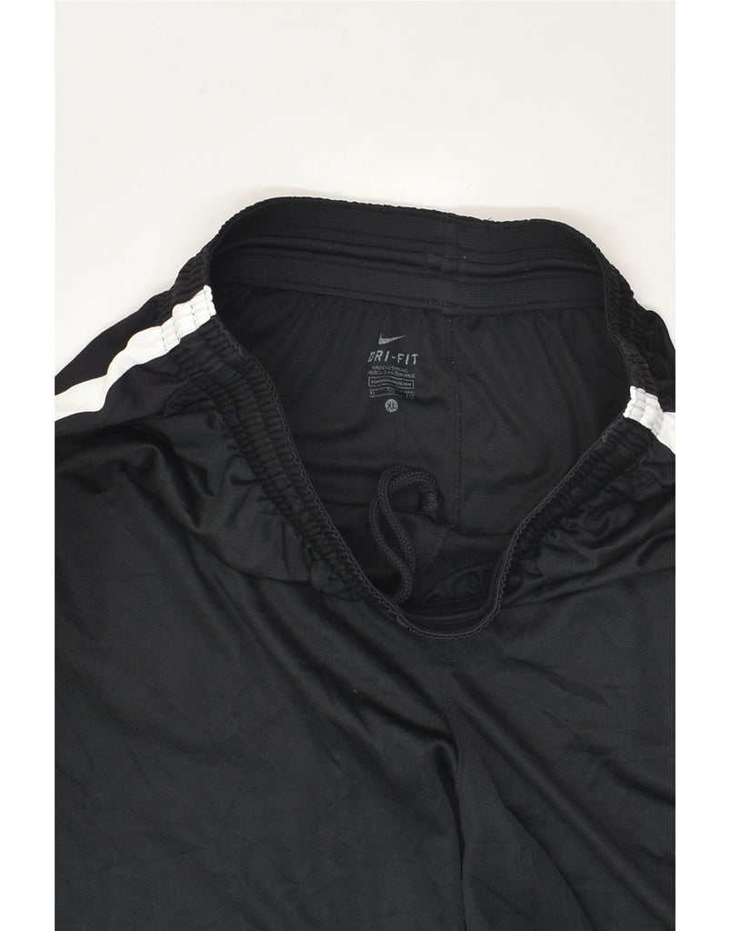 NIKE Mens Graphic Sport Shorts XL Black Polyester | Vintage Nike | Thrift | Second-Hand Nike | Used Clothing | Messina Hembry 