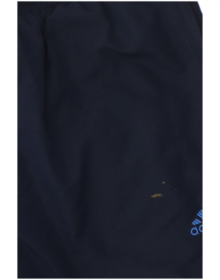 Adidas Mens Tracksuit Trousers Joggers Large Navy Blue Polyester