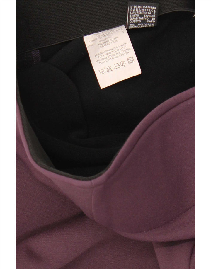 Colmar Womens Windbreaker Trousers IT 44 Medium W32 L31 Purple Colourblock
