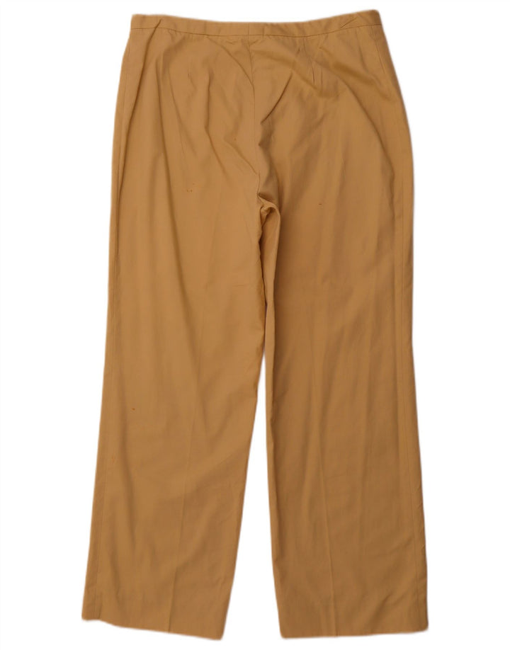 BURBERRY Womens Straight Suit Trousers UK 14 Large W32 L28 Beige