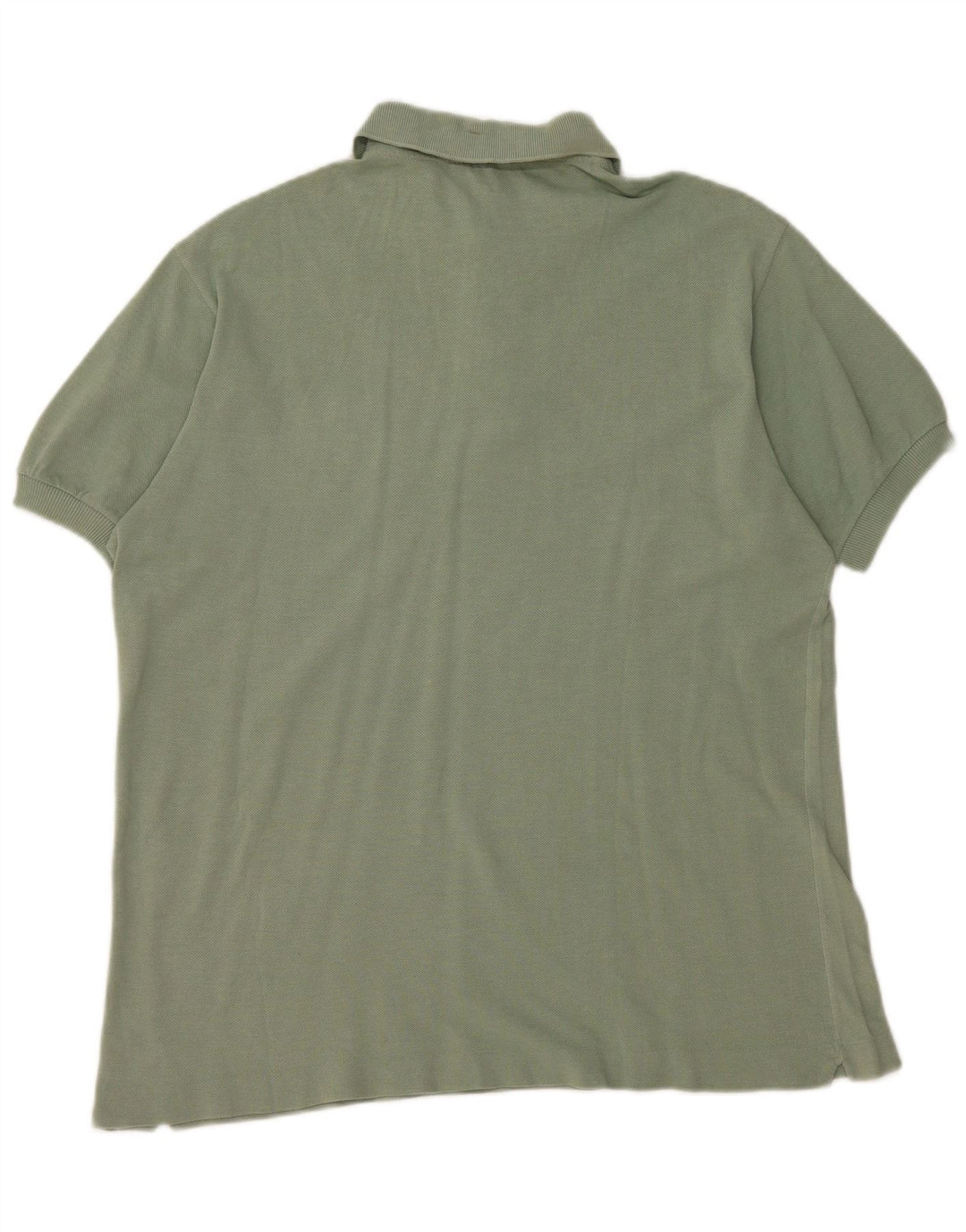Lacoste Mens Polo Shirt Size 5 Large Green Cotton