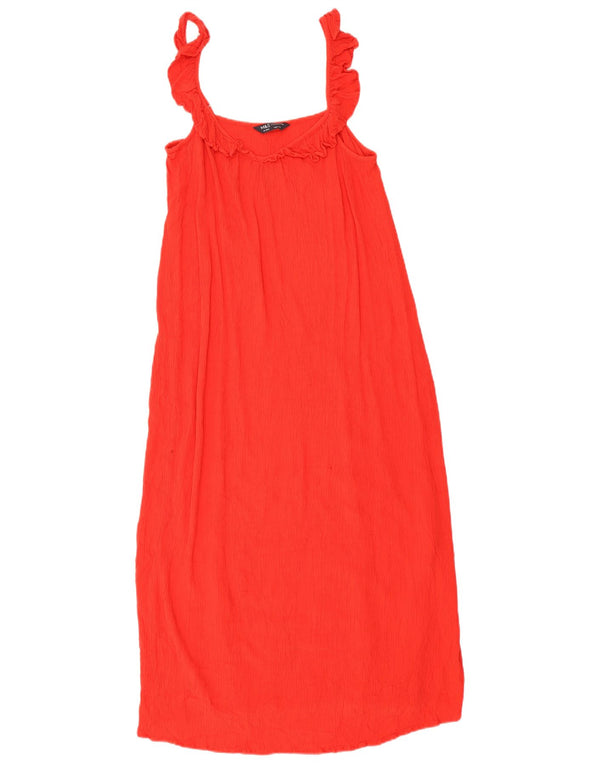 Marks & Spencer Womens Maxi Sundress UK 14 Medium Red