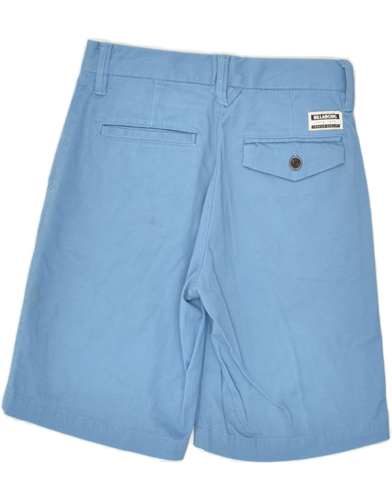 BILLABONG Boys Chino Shorts 9-10 Years W26 Blue Cotton | Vintage Billabong | Thrift | Second-Hand Billabong | Used Clothing | Messina Hembry 