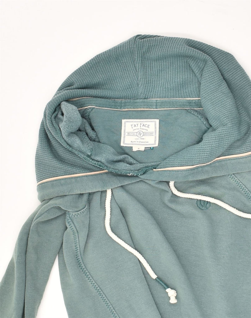 FAT FACE Mens Hoodie Jumper Small Green Cotton | Vintage Fat Face | Thrift | Second-Hand Fat Face | Used Clothing | Messina Hembry 