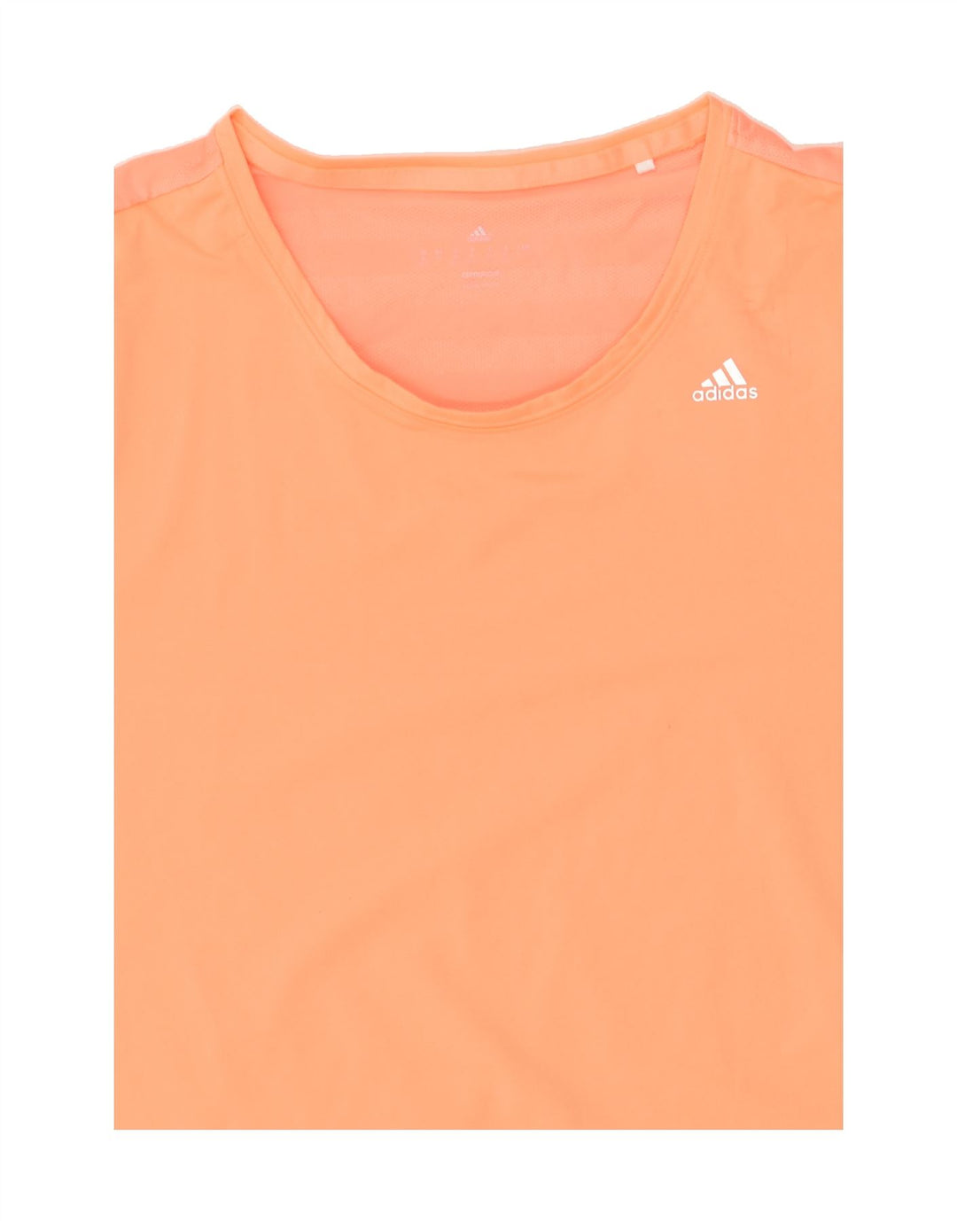 ADIDAS Womens Graphic T-Shirt Top UK 18 XL Orange Polyester | Vintage Adidas | Thrift | Second-Hand Adidas | Used Clothing | Messina Hembry 